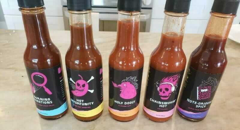 dooly hot sauces