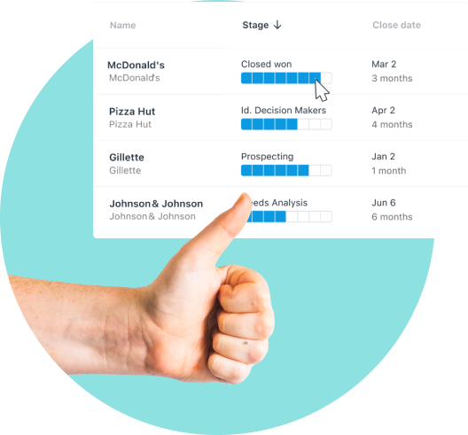 dooly pipeline view with thumbs up