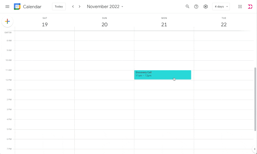 How to start a Dooly note right from your calendar