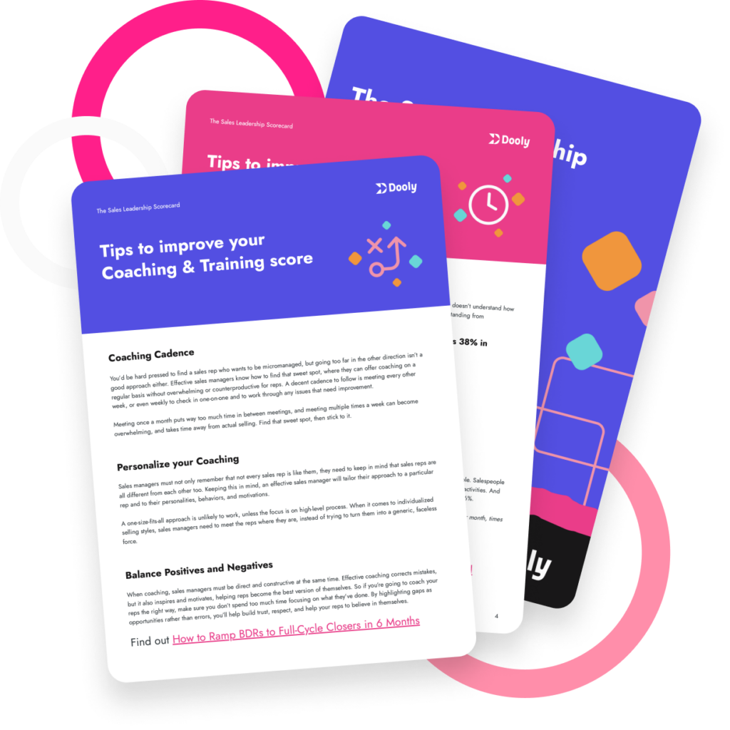 Sales Leadership Report - Report Graphic